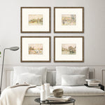 Signac Petite Landscapes Framed Art Set of 4