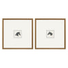 Barrett Equestrian Study Framed Art Set of 2