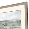 Isabellez Blue Cactus Field I Framed Art