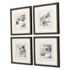 Bell Abstract Blend Set of 4 Framed Art