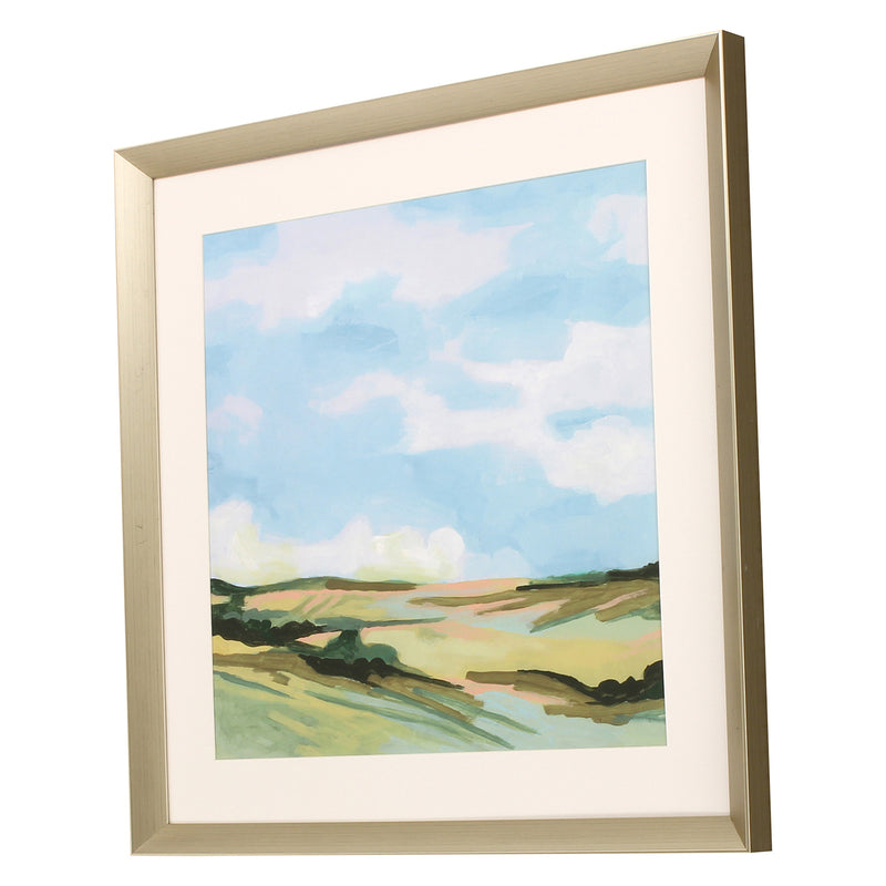 Vess Meadow Gold II Framed Art