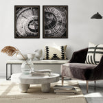 Copson Ticking Time Framed Art Set of 2