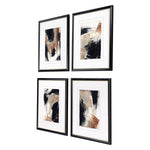 Parker Baked Paintstrokes Framed Art Set of 4