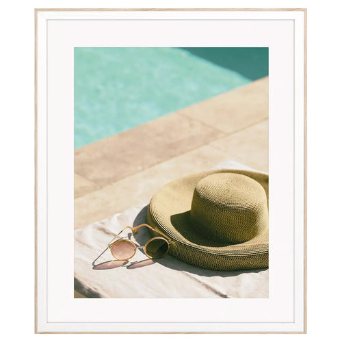 Okula Summer Chill Cool Framed Art