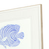 Vision Studio Blue Fish Framed Art Set of 4