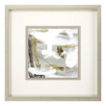 Barnes Ivory Gold and Gray I Framed Art