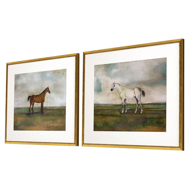 McCavitt Equestrian I Framed Art Set of 2