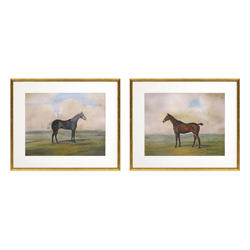 McCavitt Equestrian II Framed Art Set of 2