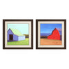 Young Homestead Barn I Framed Art Set of 2