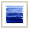 Corbin Ombre Blue Framed Art