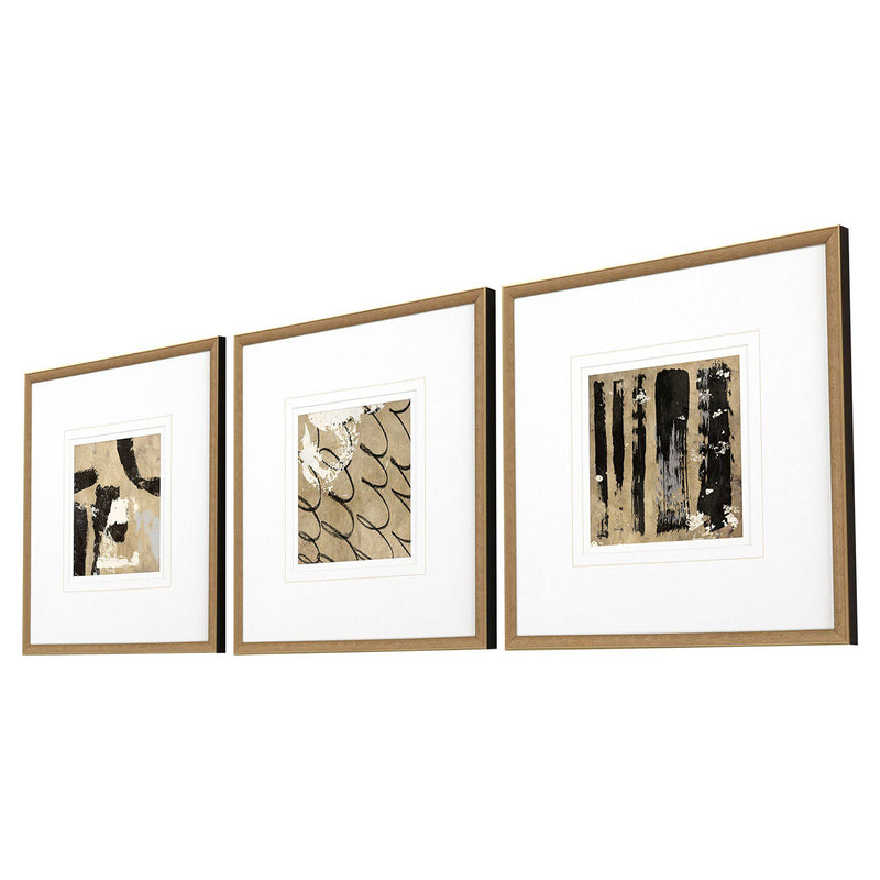 Nicoll Grammercy II Framed Art Set of 3