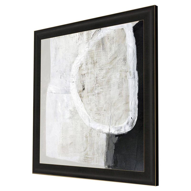 Fabrikken White Stone Framed Art