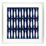 O'Shea Fish Pattern I Framed Art