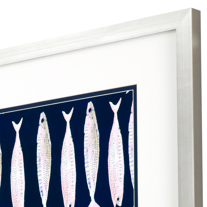 O'Shea Fish Pattern I Framed Art