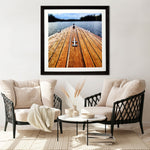 Langdon Lake Life I Framed Art