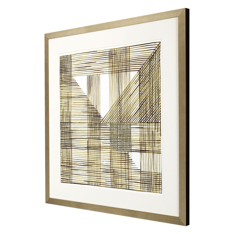 Lam Welded Mesh I Framed Art