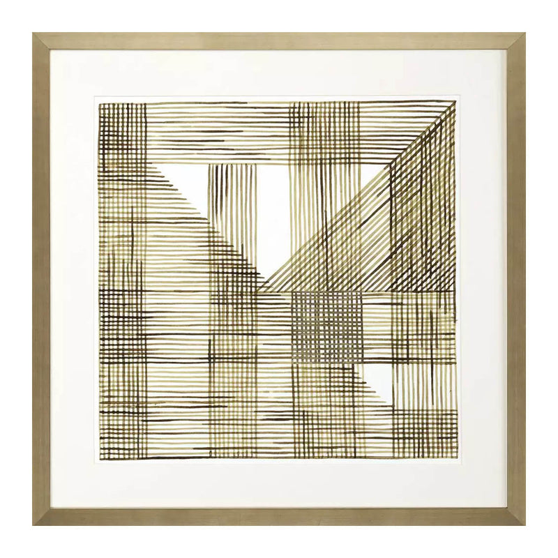 Lam Welded Mesh I Framed Art