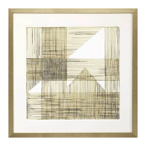 Lam Welded Mesh II Framed Art