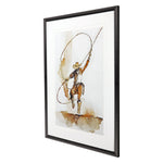 Petal Prints Lasso Framed Art