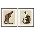 Hegre Quiet Listener Framed Art Set of 2