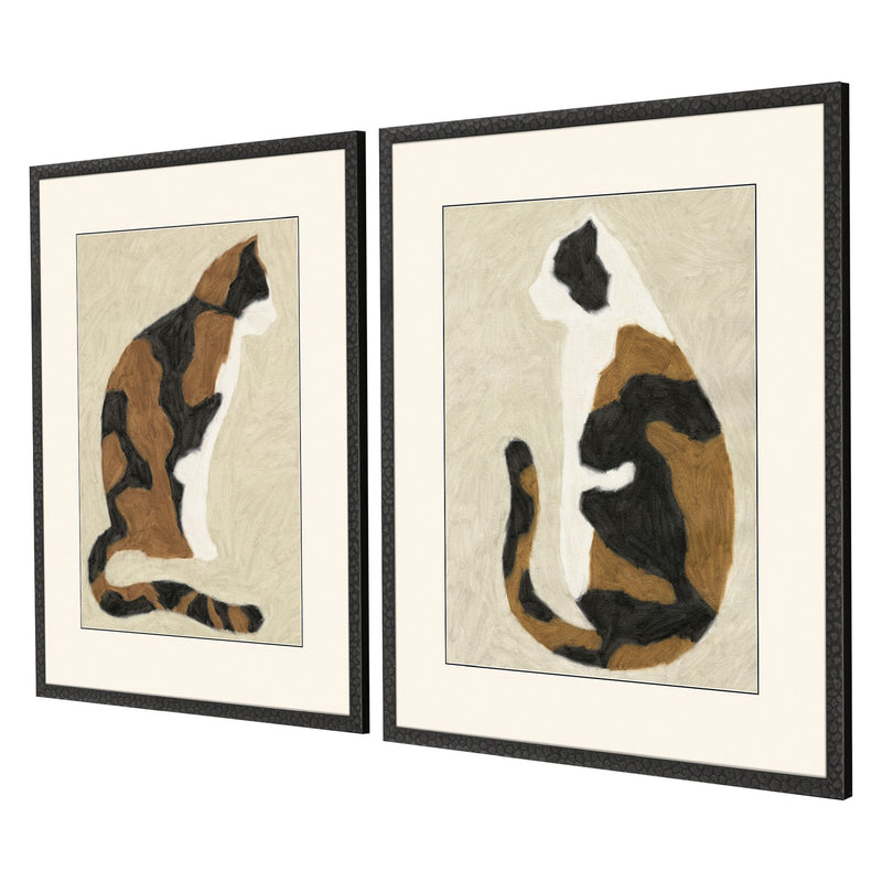 Hegre Quiet Listener Framed Art Set of 2