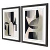 Heligan Shape Shift II Framed Art Set of 2