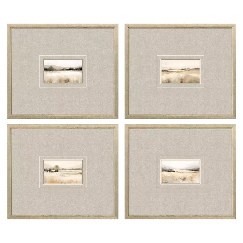 Orlov Subtle Landscape Framed Art Set of 4