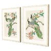 Wang Emerald Peacock I Framed Art Set of 2