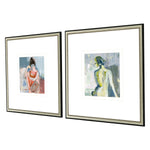 Weathers A Splendid Figure Framed Art Set of 2