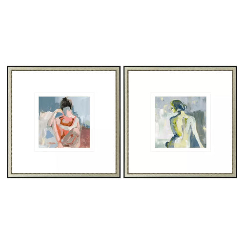 Weathers A Splendid Figure Framed Art Set of 2