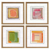 Strawbery Field Bold Gesture Framed Art Set of 4