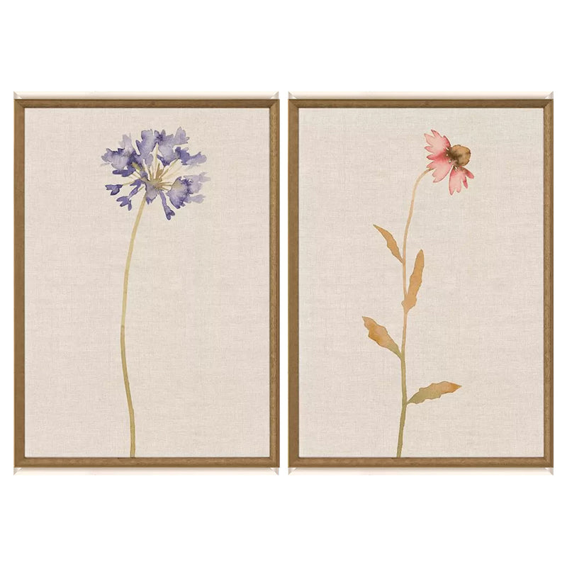 Bell Wild Flourish I Framed Art Set of 2