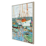 Wang Close To Shore I Canvas Art