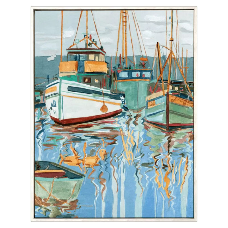 Wang Close To Shore II Canvas Art