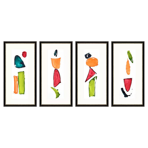 Adamson-Ray Organic Elements Framed Art Set of 4