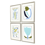 Hegre Naïve Garden Framed Art Set of 4