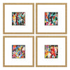 Dick Meditations Framed Art Set of 4