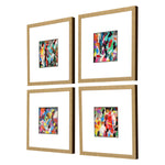 Dick Meditations Framed Art Set of 4