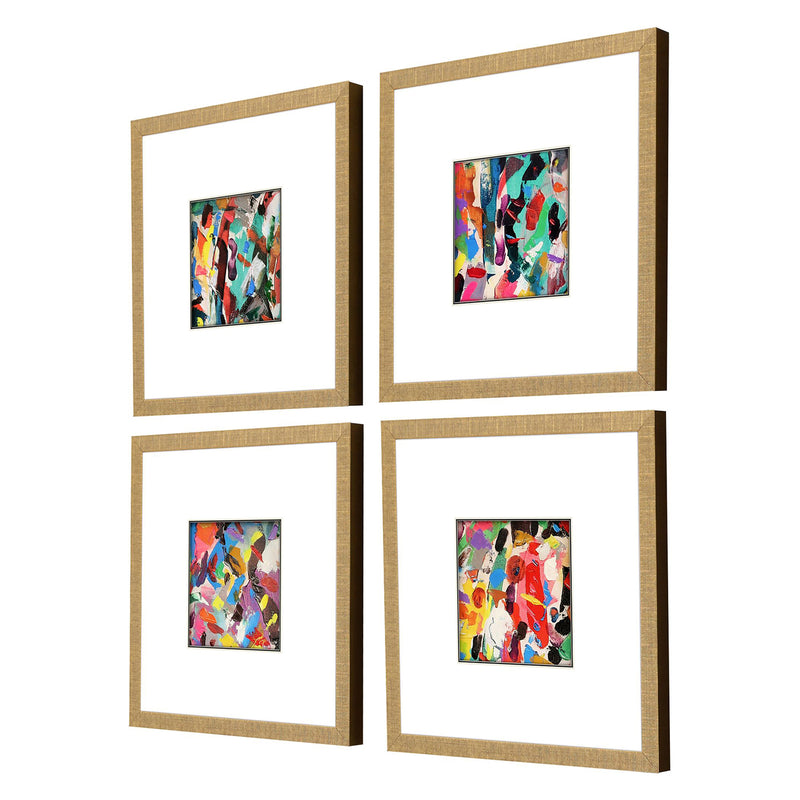 Dick Meditations Framed Art Set of 4