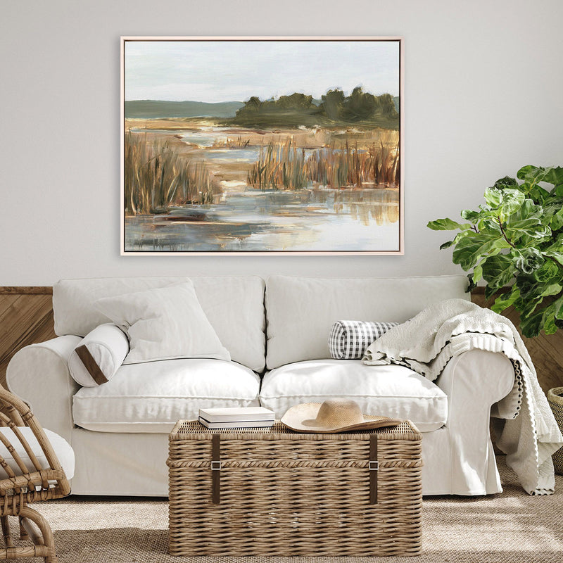 Harper Wetland Grasses II Canvas Art