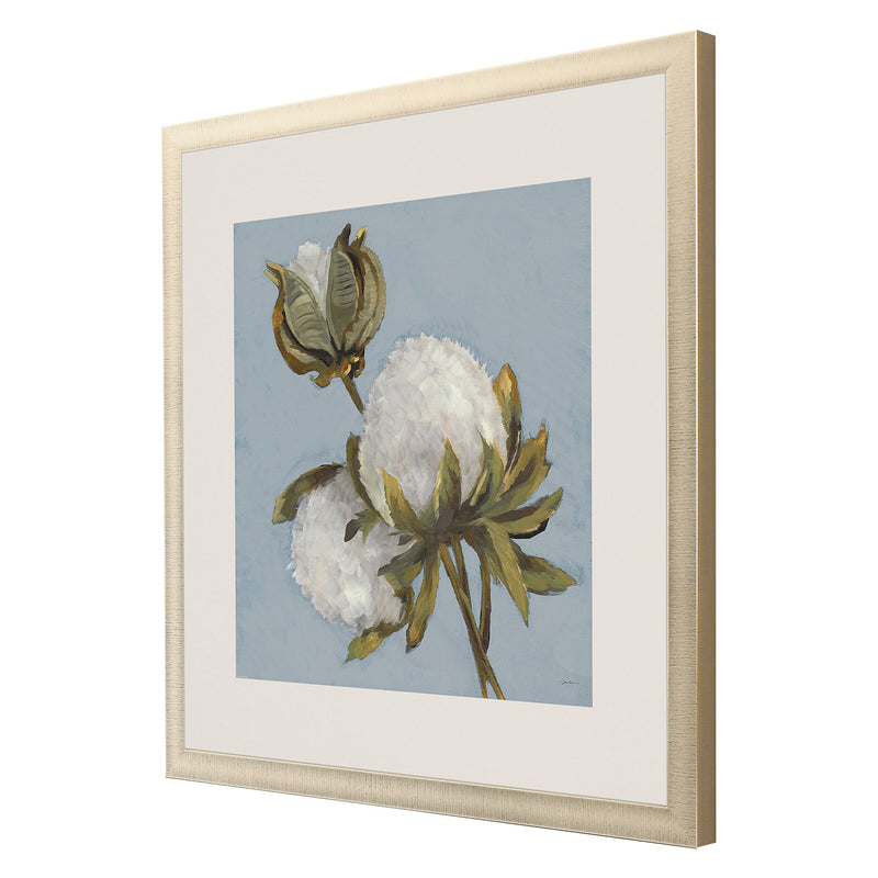 Jardine Cotton Balls II Framed Art