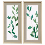 Isabelle Z Growing Green Framed Art Set of 2