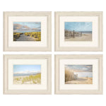 Ryan Sandy Beach Framed Art Set of 4