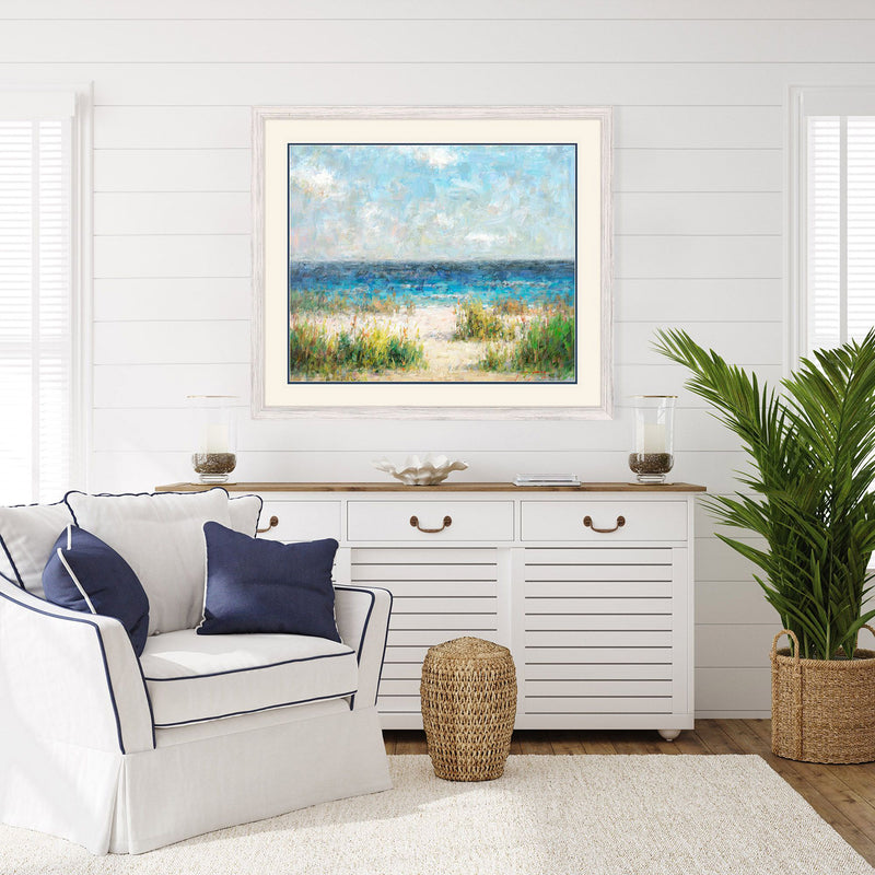 Young Coastal Feel II Framed Art