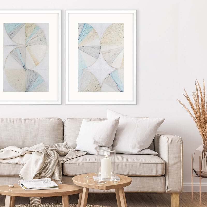 Lam Pie Charts II Framed Art