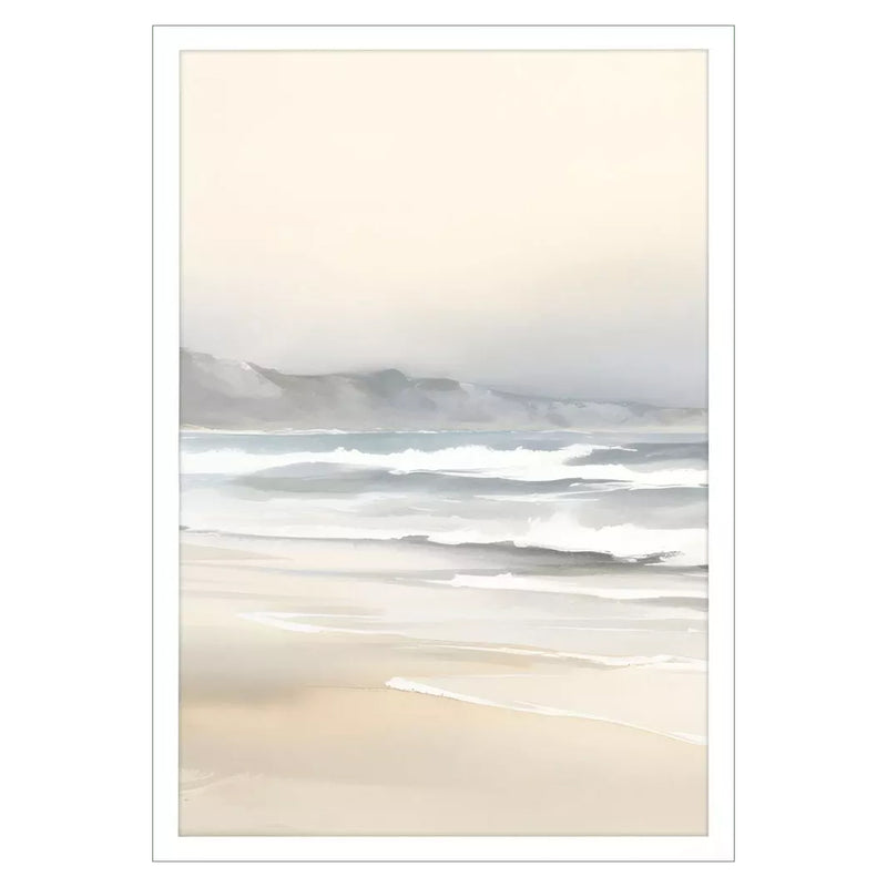 Petal Prints Ocean Breeze I Framed Art