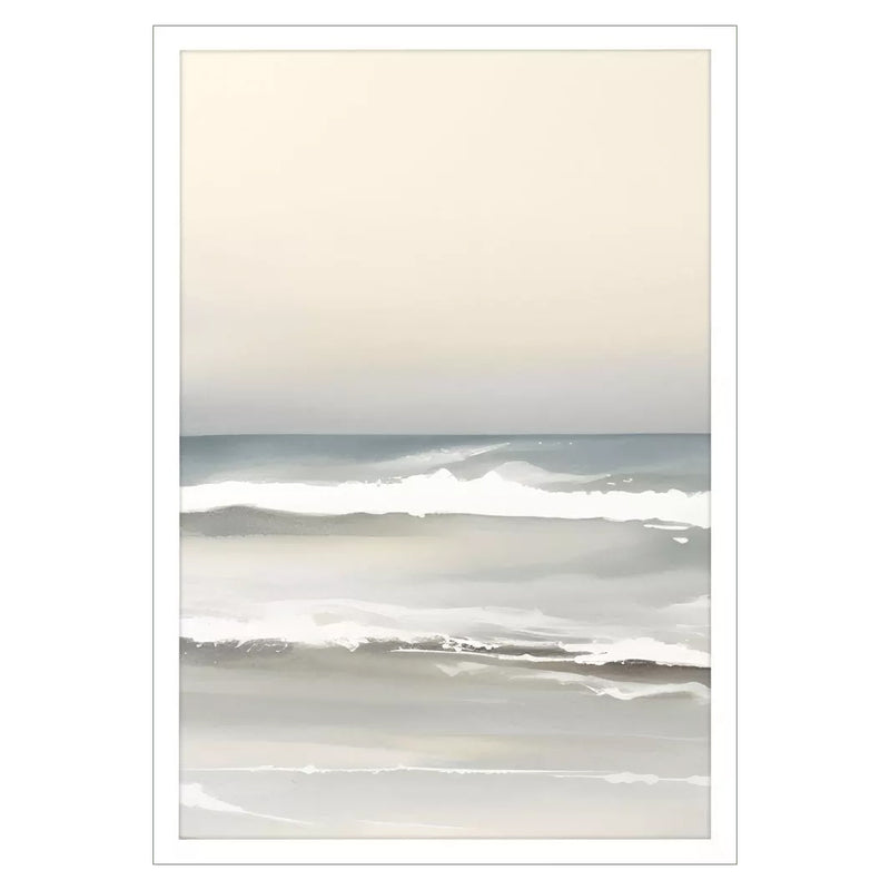 Petal Prints Ocean Breeze III Framed Art