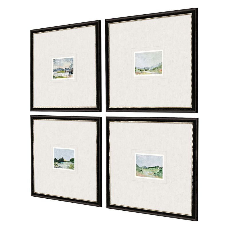 Owens A Glimpse Outside Framed Art Set of 4