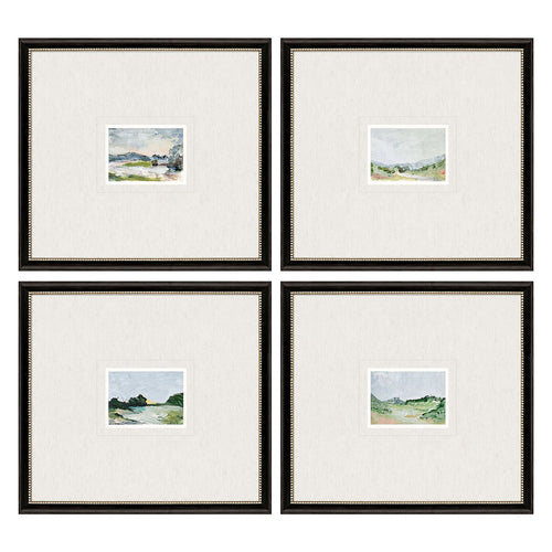 Owens A Glimpse Outside Framed Art Set of 4