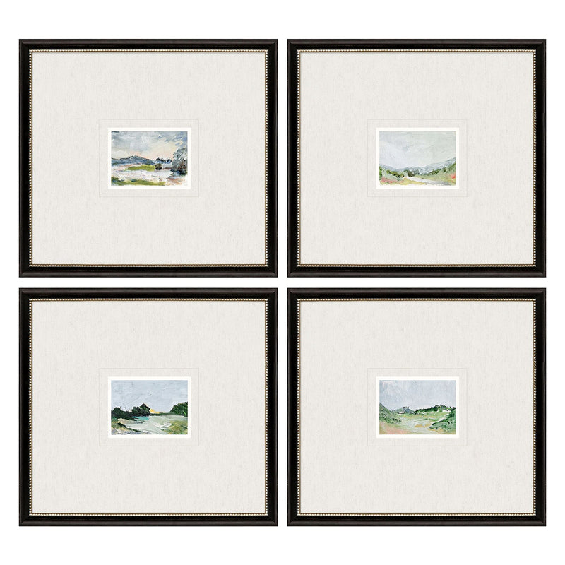 Owens A Glimpse Outside Framed Art Set of 4